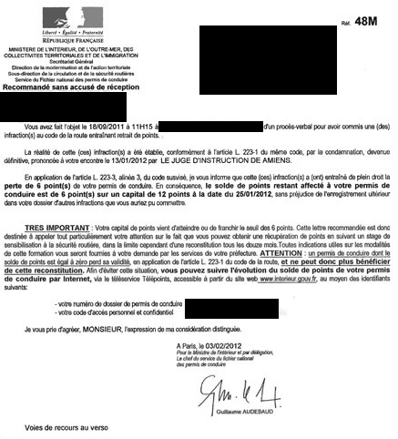 lettre 48M